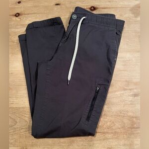 Vuori Ripstop Brown Organic Ctn Cargo Joggers Outdoorsy Lightweight Campcore M